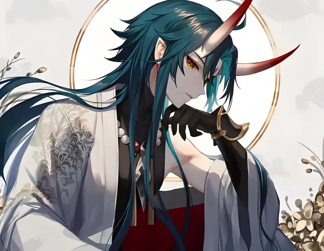 原神魈帅气图片