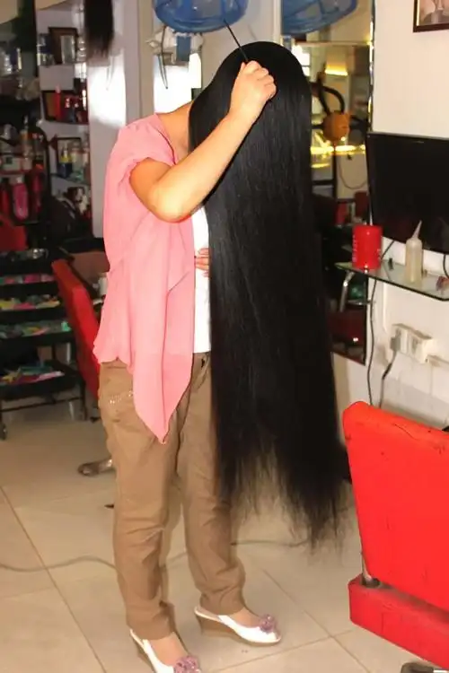 剪下过膝的乌黑大辫-北京(face)-100#(13)