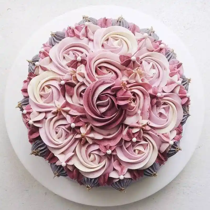 冒着仙气儿的精致甜品 女神款颜值蛋糕