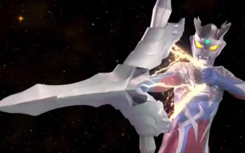 【整蛊大招特效素材】究极赛罗超远攻击