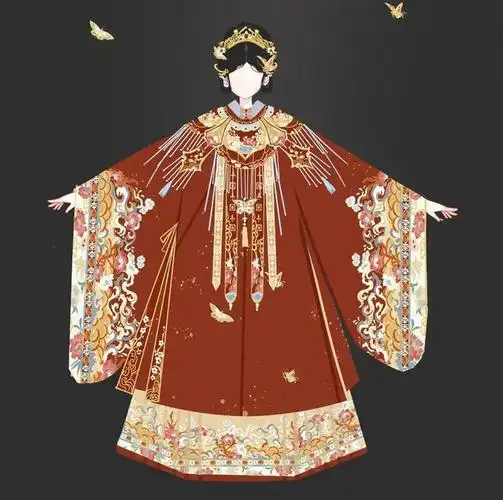 唯美汉服设计作品欣赏