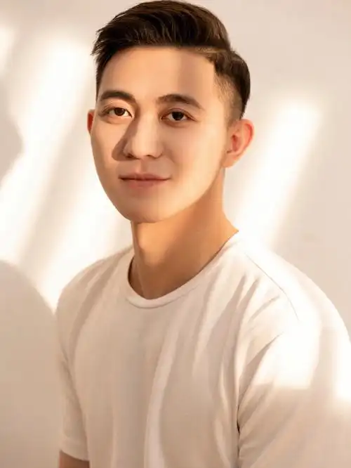 成都男士写真阳光男孩的肖像写真照