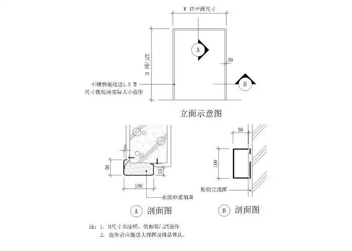 门窗节点详图图集资料下载-38套门窗节点详图设计(cad)