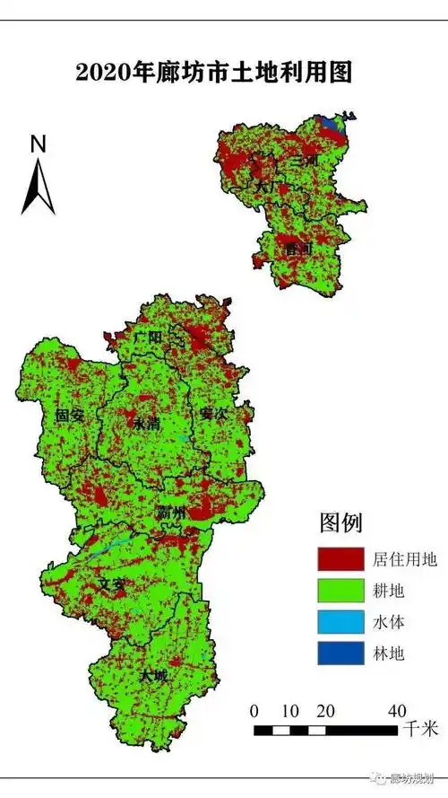 廊坊市土地利用现状分析