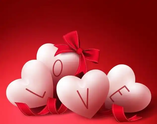 浪漫情人节海报设计矢量模板制作