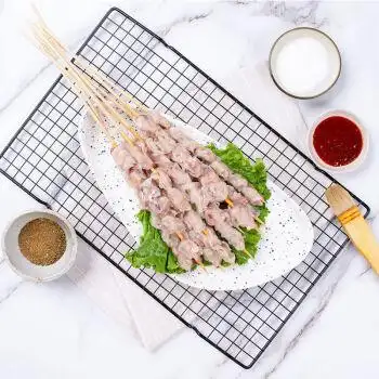 新鲜冷冻和牛牛肉串家用半成品  鸿茂 鱿鱼脖串20串