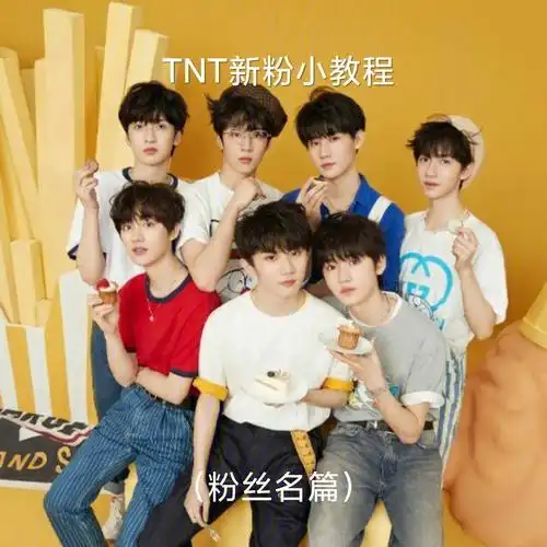 tnt新粉小知识我不知道粉丝名有没有写错,如果也有写错的地方,请大家