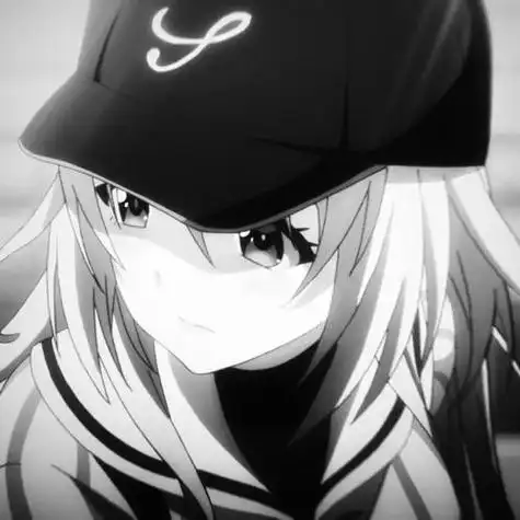 二次元伤感女头像黑白 女生头像图片大全 -【爱个性】