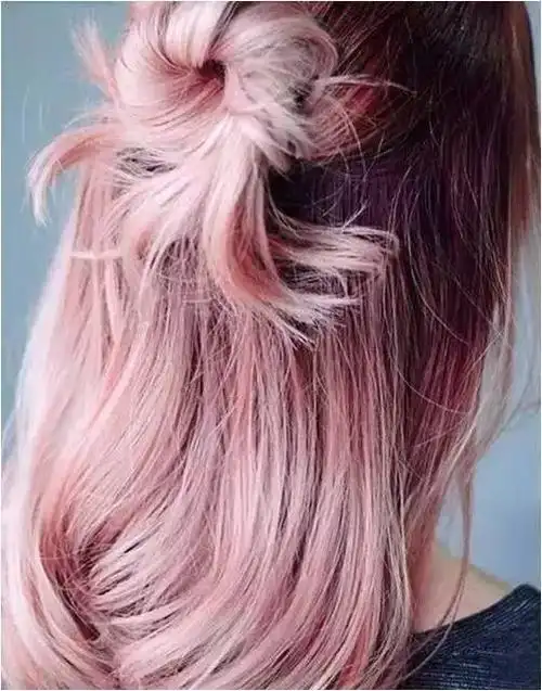 玫瑰粉,宁静蓝~敢不敢给头发来次轻盈又大胆的尝试!