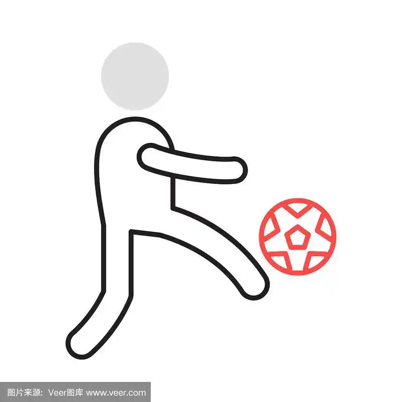 简单,人,符号,运动,图像