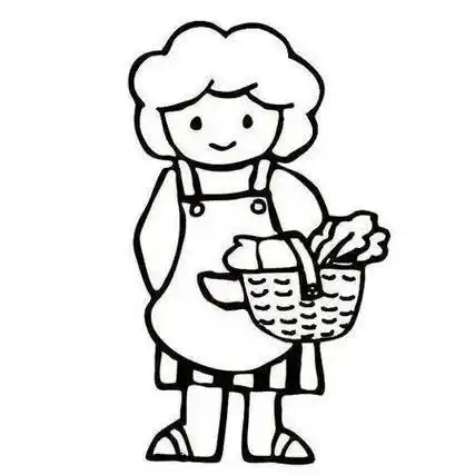 母亲简笔画 母亲简笔画简单又漂亮