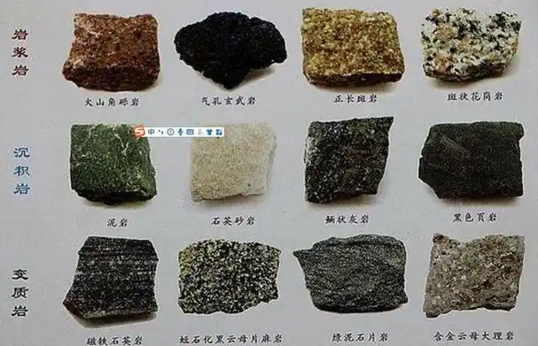 如果学过自由组合概念的人就应该知道,通过自由组合之后,岩石的种类