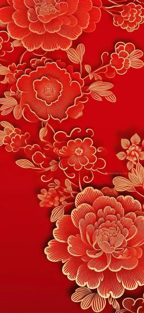 红色壁纸,世事千帆过,前方终会是温柔和月光|红色系