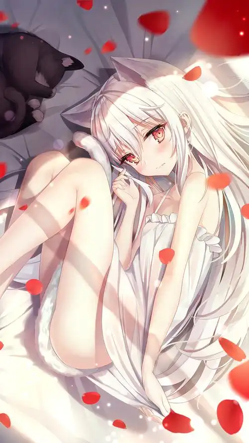 性感动漫美女大胸爆乳插画图片手机壁纸