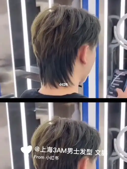 男生发型推荐狼尾发男生狼尾男生头发细