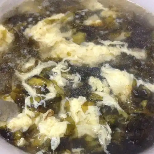 19900519做的紫菜蛋花汤