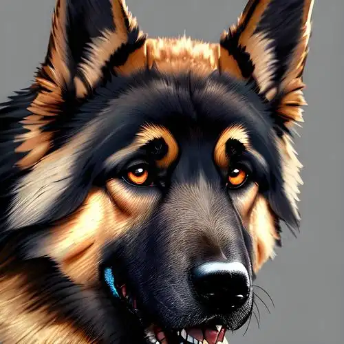 狼狗图片头像 凶猛