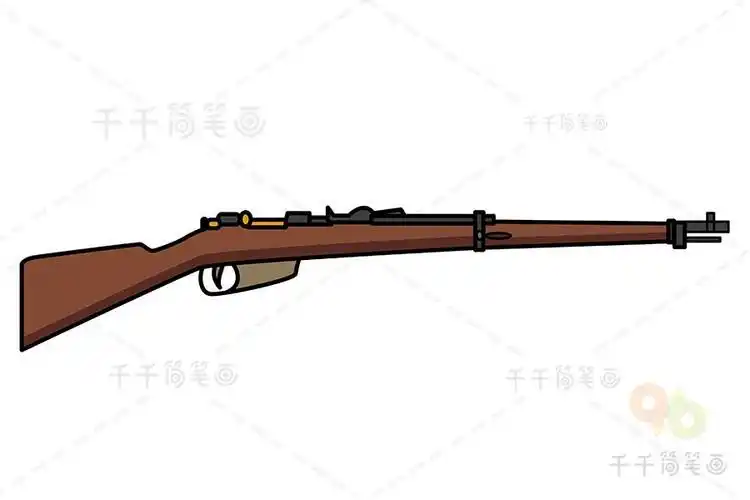 m79榴弹枪简笔画