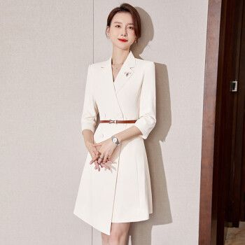 sugargirl高端职业西服连衣裙女时尚女神范销售珠宝酒店经理工作服