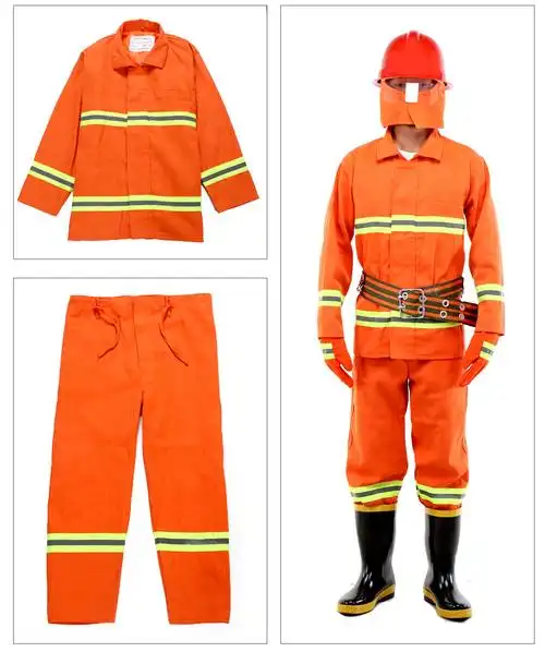 消防员灭火 消防服套装97消防战斗服衣服02款消防员灭火防火微型消防