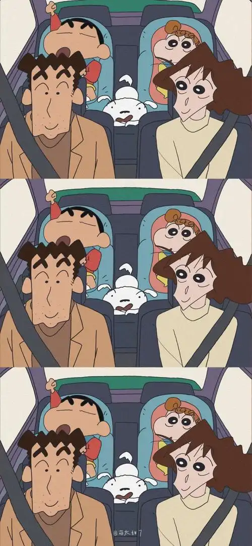 蜡笔小新拼接壁纸_手机壁纸_动漫卡通手机壁纸_我要个性网