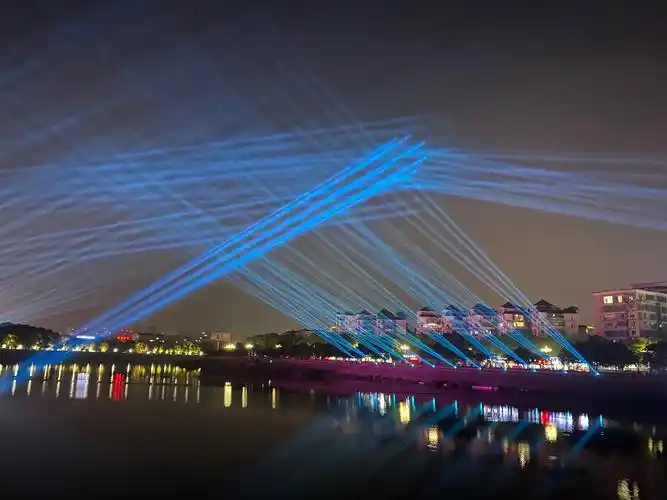 美丽夜景太迷人 大诸暨的灯光秀 - 抖音