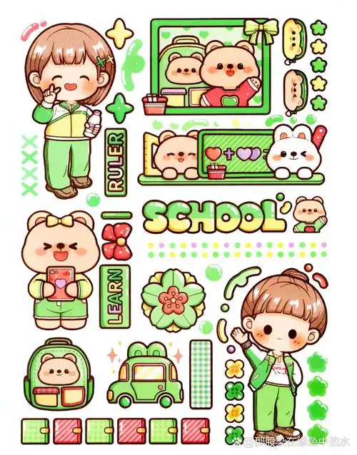 电子版手帐贴纸 胶带「高清」 前四张图片原创:97 最后一张是本人