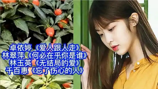 卓依婷林翠萍林玉英千百惠爱人跟人走何必在乎你是谁等