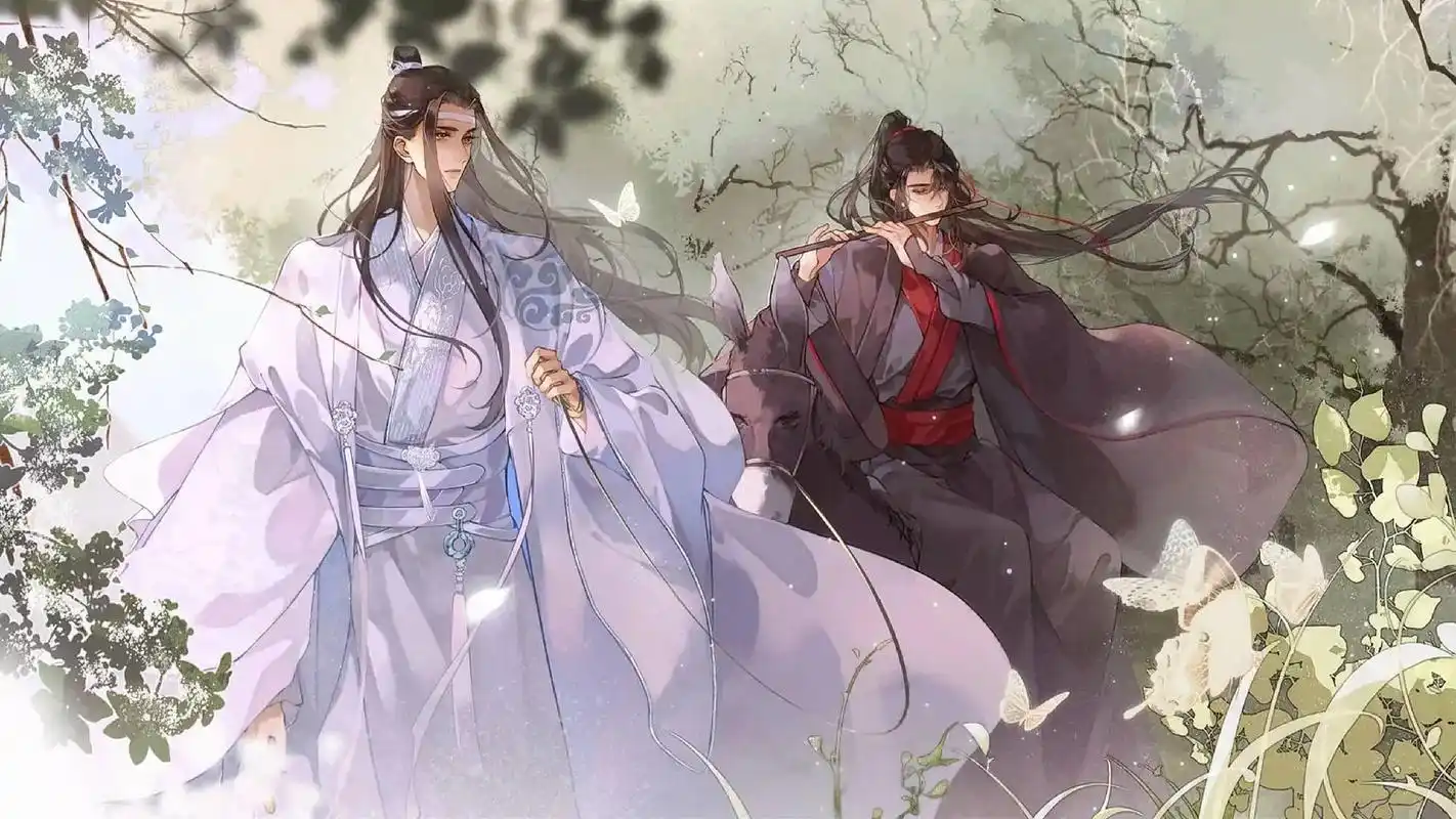"蓝湛" "我在"#蓝忘机 #魏婴 #魏无羡 #魔道祖师 # - 抖音
