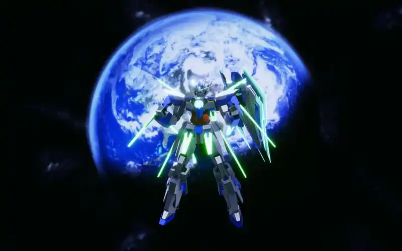 【新高达破坏者】00qfx高达【重置版】_哔哩哔哩bilibili