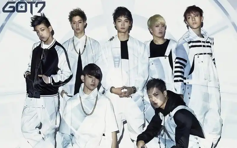 韩国新晋帅哥男团got7写真高清电脑桌面壁纸
