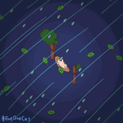 表情包,动图,猫,刮风,下雨,闪电,沙雕猫