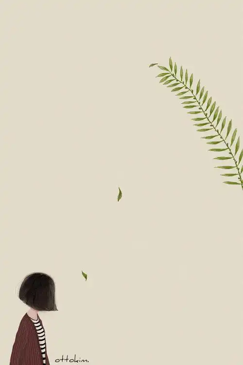 ottokim插画森系文艺童话