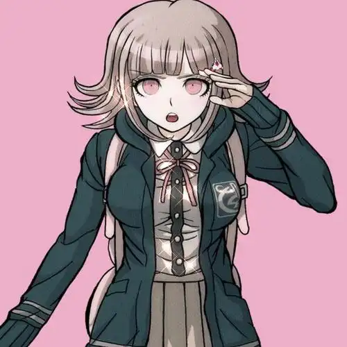 七海千秋,真正的小天使,打呵欠都可爱,《弹丸论破》动漫头像