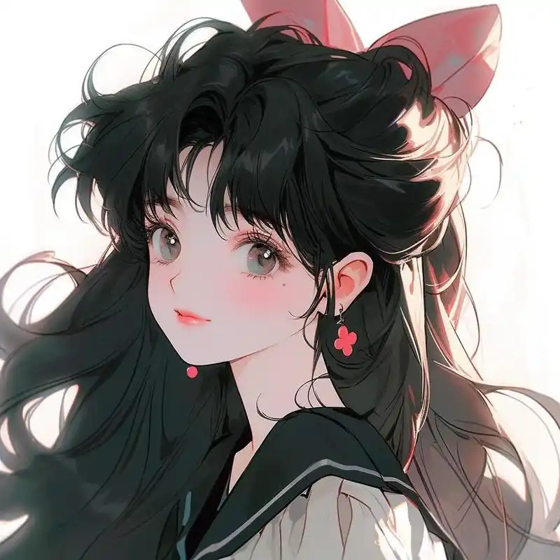 女生动漫头像系列34|清冷感少女 "鹤别空山,今春不见桃花" 我也不想