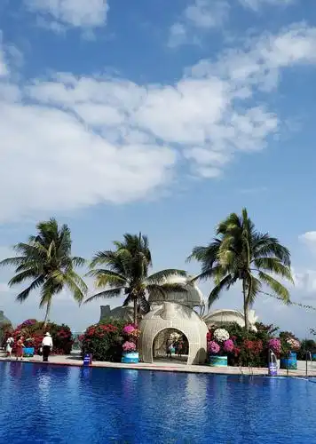 春节旅游之四,三亚蜈支洲岛.