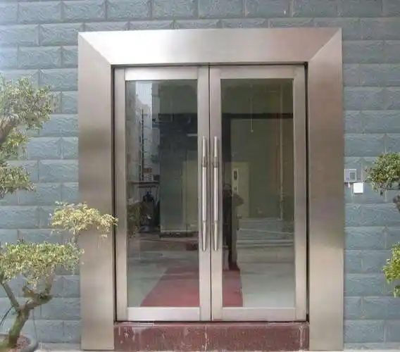 不锈钢玻璃门坚固耐用