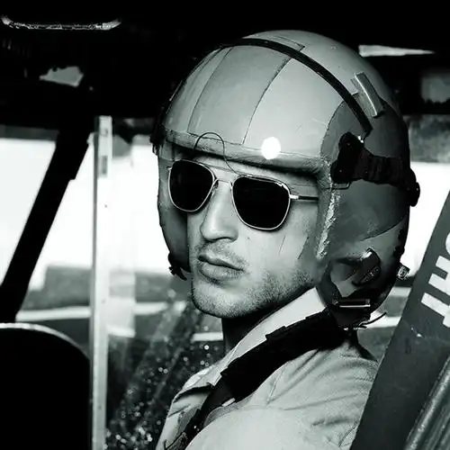 美国硬汉太阳镜太阳眼镜经典款飞行员墨镜男女钢化玻璃镜片