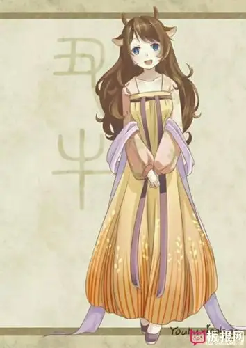 十二生肖卡通人物图片,超可爱汉服十二生肖