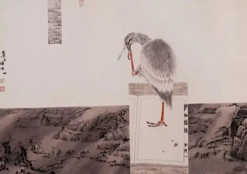 唯美静谧陈林和他的新工笔花鸟画60幅