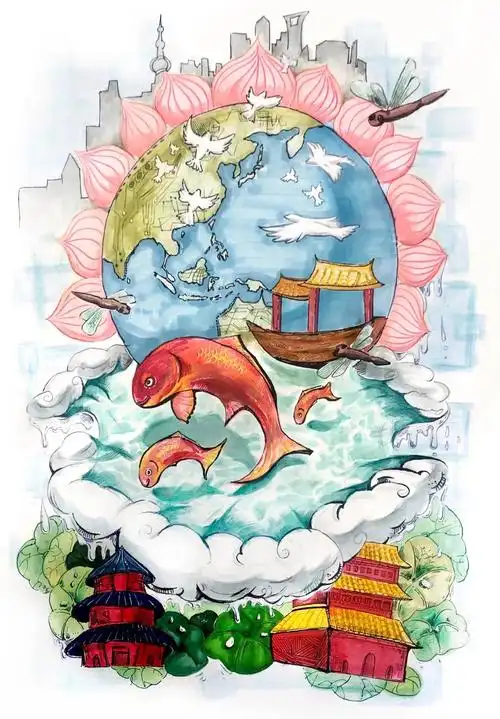 届全国中小学生绘画书法作品比赛慧波美育线上作品展(图文)-51美术网