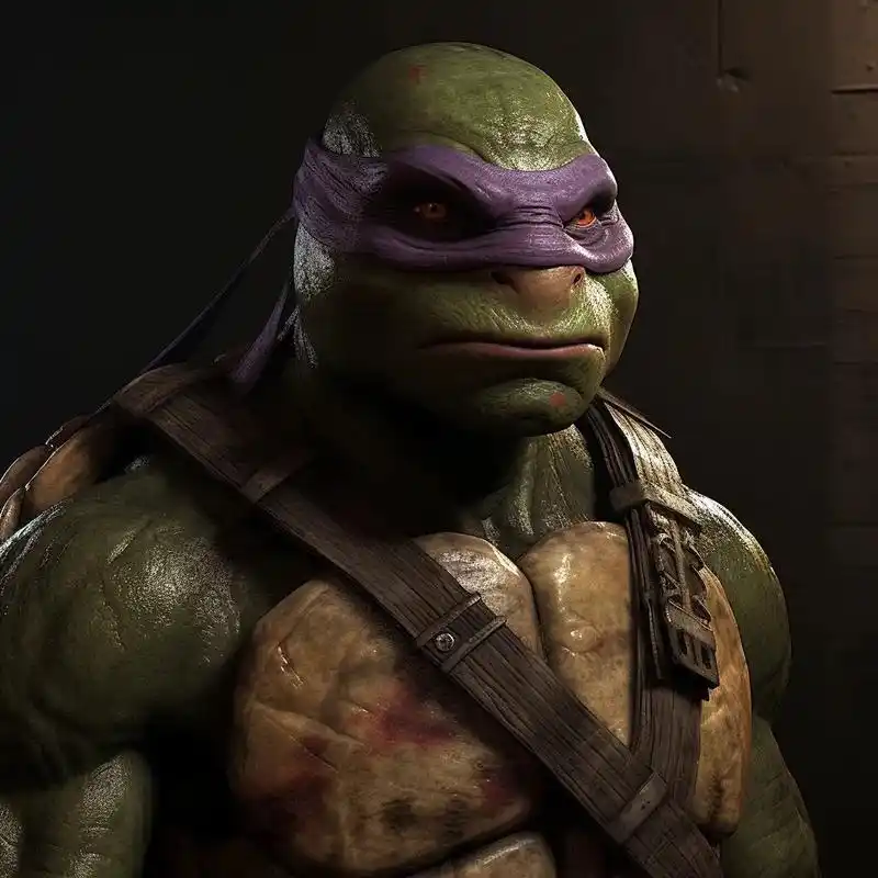 忍者神龟.#ai绘画 - 抖音