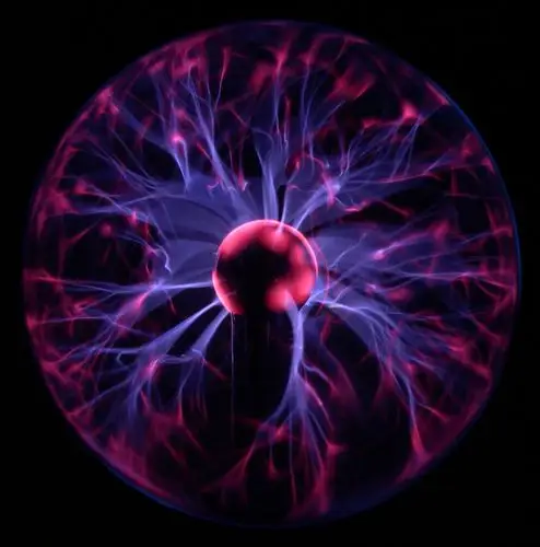 美丽的等离子体球