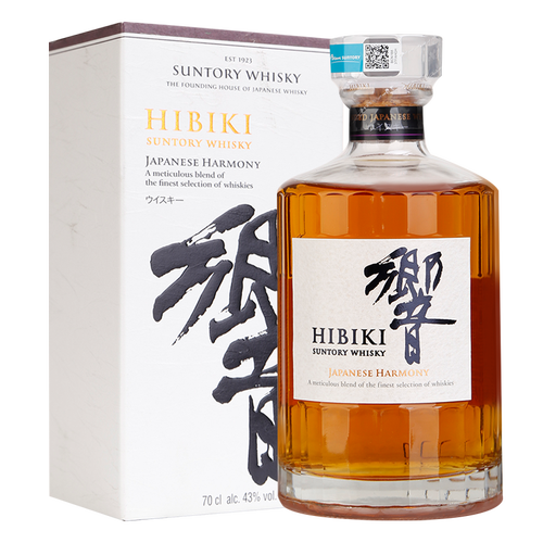 三得利响和风醇韵威士忌 suntory乡音hibiki響调配型日本进口洋酒