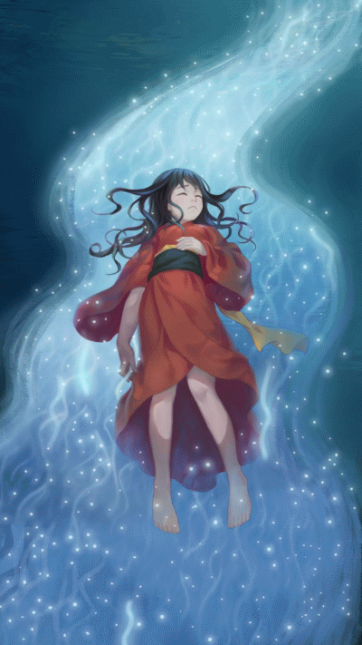 整理一下之前画的虫师动态壁纸分享给大家好吧后面越画越崩希望能坚持