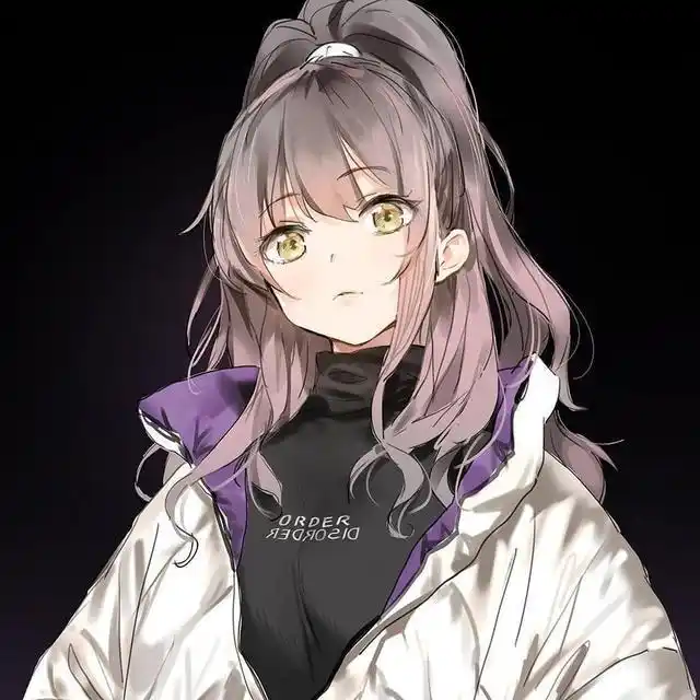 2020动漫高冷御姐女头图片,高冷美少女黑暗系头像