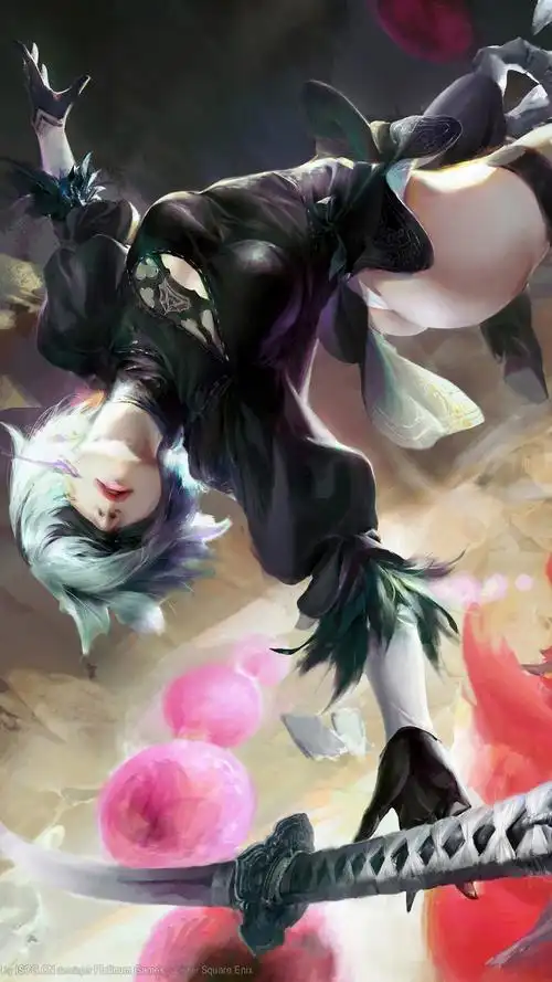 2b尼尔机械纪元2560x1440竖屏手机壁纸