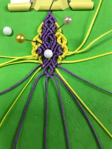 蜡绳编织圆满2花片 - 美篇