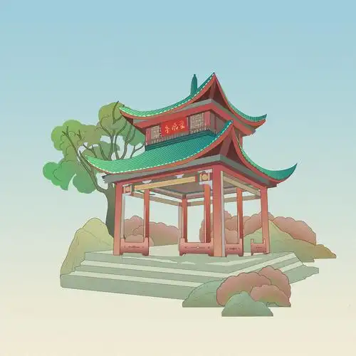 长沙地标建筑插画