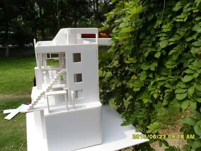 道格拉斯住宅模型制作与学习 - 课程设计·作业库 - 拓筑在线 - 建筑